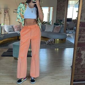 acne studios orange cord trousers 🍊
